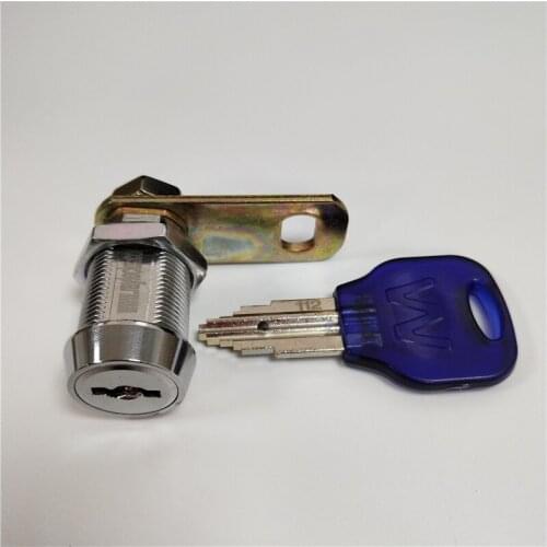 Raylock 28mm steel cabinet lock M19 mailbox turn lock zinc alloy flat key cam lock for locker