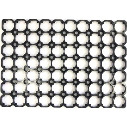 300pcs/lot MasterFire 7*10 32650 Batteries Spacer Radiating Holder Bracket Black Plastic Battery Storage Box Holder Brackets