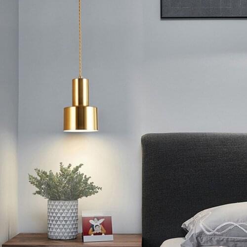 Modern Kitchen Island Pendant Light Bedside Gold Black Hanging Lamp Resturant Shop Cafe Bar Counter Suspension Lighting Fixtures