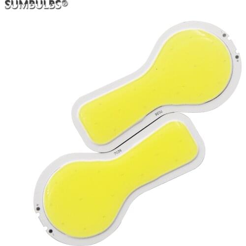SUMBULBS Manufacturer New Design 12V DC 5W Cold White LED COB Light Source Bulb Chip on Board for Scooter Bicycle Lamp