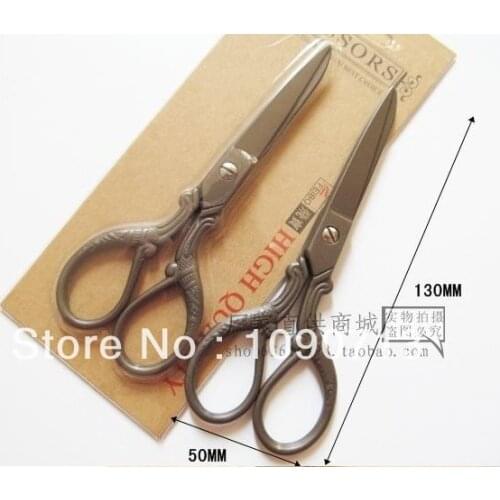 1 X French Thicken Scissors Vintage Style Antique Design Embroidery Sewing Scissors DIY Hand Tool