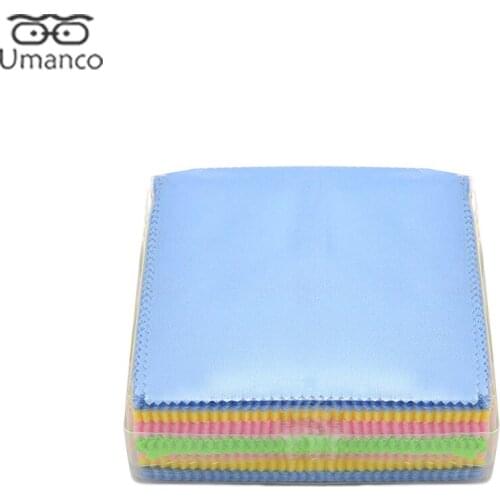 1 Pair Glasses Cleaning Cloth Lens Cloth Wipes For Lens 12.6*12.6cm for Glasses Camera Computer Mobile Phone Sunglasses Cloth