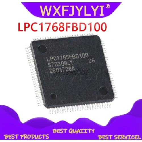 1pcs/lot LPC1768FBD100 LQFP100 LPC1768FBD QFP LPC1768 32-bit ARM Cortex-M3 microcontroller new and original IC LQFP100