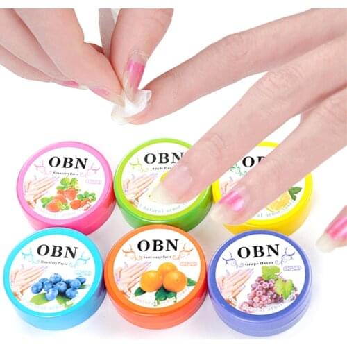 1PC Random Fruit Flavours Without Injury Nail Polish Remover Professional Easily Cleaning Nourishing Nails