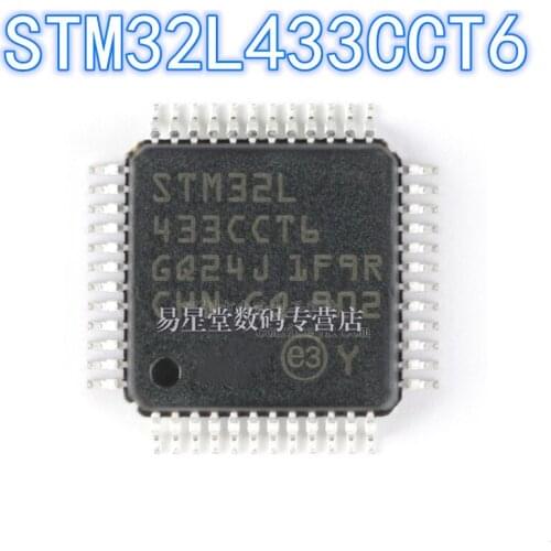 1PCS 100% new original authentic STM32L433CCT6 QFP-48 32L433CCT6 QFP48 32-bit microcontroller chip