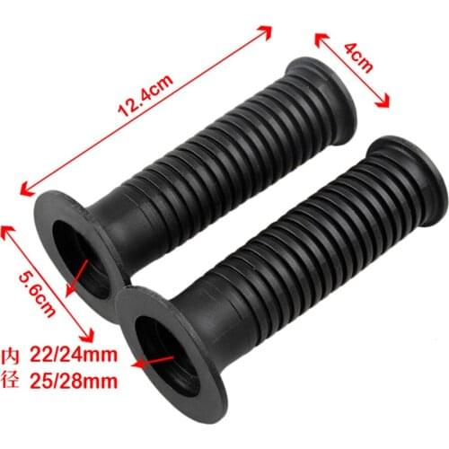 25/28mm THROTTLE HANDLE GRIPS SET FOR BMW F650GS F800GS R1200GS RT1200