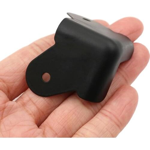 8PCs Iron Corner Part Wood Box Cabinet Decorative Feet Leg Corner BracketsProtectors For Speaker Cabinet Guitar Amplifier