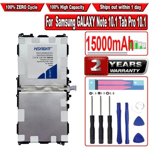 HSABAT T8220E 11500mAh Battery for Samsung GALAXY Note 10.1 Tab Pro 10.1 P600 P601 P605 SM-P607 SM-T520 SM-T525 Batteries