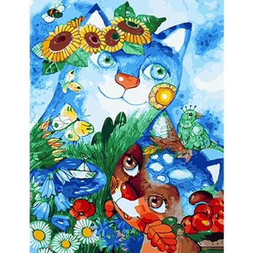 Diamond Embroidery sale,5D,diy,Diamond Painting,cat,flower painting,3d Cross Stitch,Diamond Mosaic,home Decoration,wall sticker