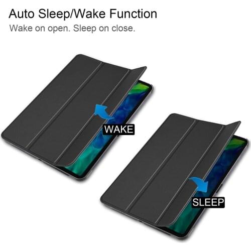 Case for iPad Pro 11 12.9 Pro 11 2020 Case 2018 for iPad Air 4 Case Air 10.9 Funda Multi-Fold PU Leather Smart Cover