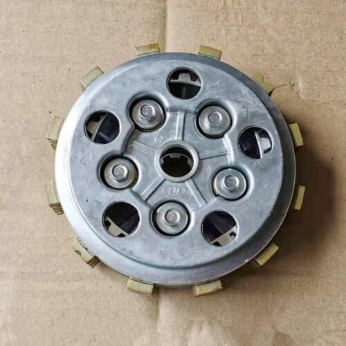 Motorcycle Engine Clutch Pad Friction Plates Assembly For JiNan QM200GY Suzuki GXT200 QS200 GXT GS 200