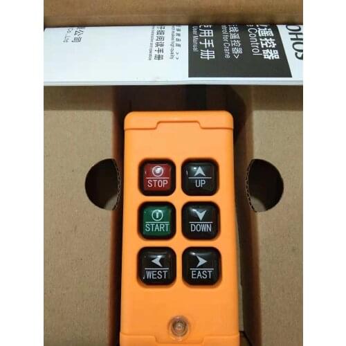 HS-6 Hoist Crane Radio industrial remote control 6 Channels 1 Transmitter 1 Speed wireless transmitter OBOHOS