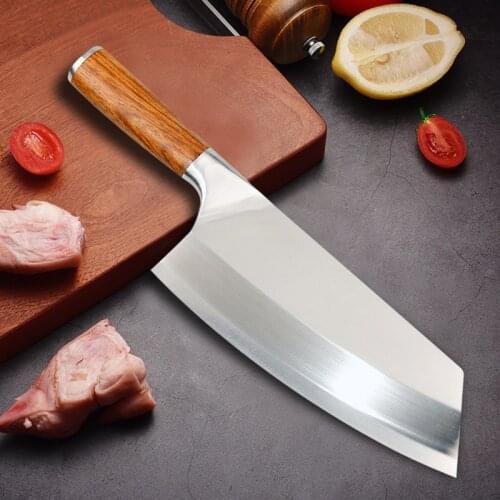 40Cr13 Stainless Steel Kitchen Knife for Cutting Vegetable Meat Slicing Fish Sashimi Sushi Beef Knife Cleave Cooking Tools