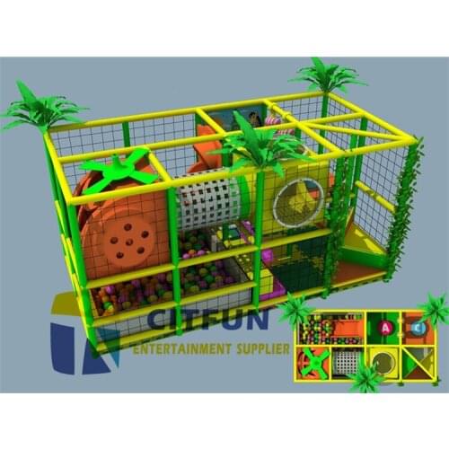 Hot sale CE Certificate Jungle Adventure Toddler Children Soft Indoor Playground with Ball Pit IP-008C