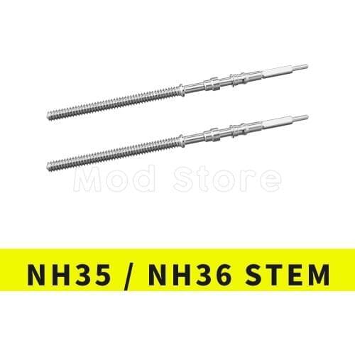 NH35 NH36 NH38 NH39 7s26 NE15 4R35 4R36 6R15 Original Stainless Steel Stem Movement Winding Stem (SII) NH Movement Stem