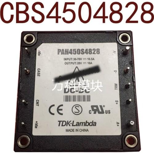 Original-- CBS4504828 input48V-output28Vwatt450W 16A DC/DC 1 year warranty {Warehouse spot photos