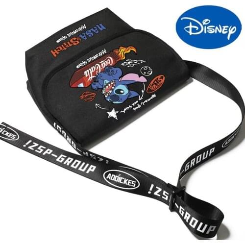 Original Disney Stitch Tide Brand Young High School Student Shoulder Bag Messenger Bag Men And Women Diagonal Small Bag