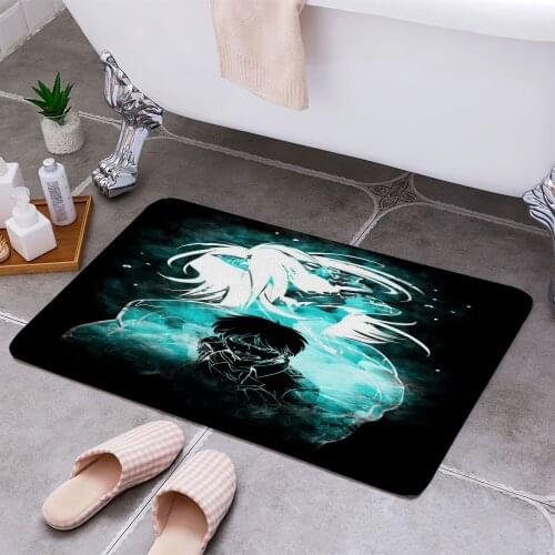 Eren Attack on Titan 3D Print Doormats Rectangle Non-Slip DoorMat Bedroom Kitchen Entrance Print Door rugs Dropshipping