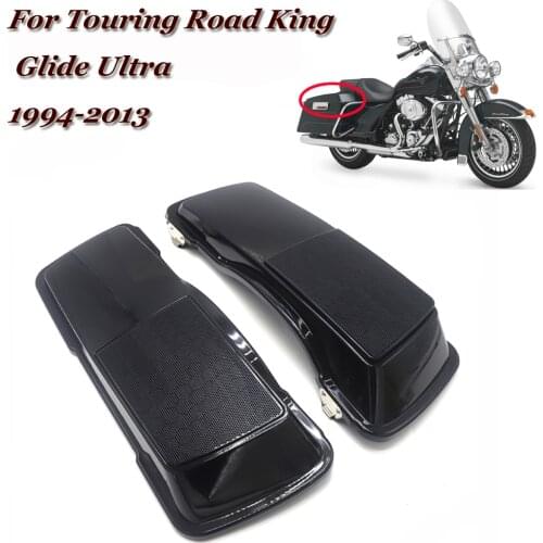Saddlebag Single 6x9 Speaker Lids For 93-13 HD Harley Davidson Touring Bagger