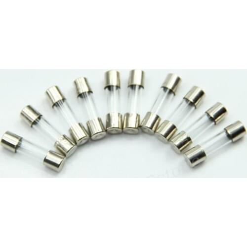 10x 250V 5A Quick Blow Glass Tube Fuses 5 x 20mm New