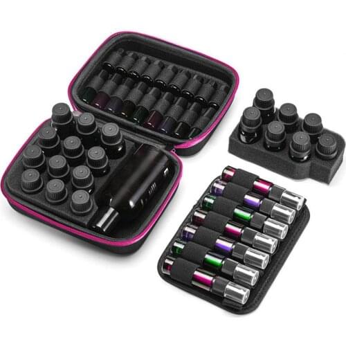 45Shots 3ml5ml 10ml Portable Essential Oil Storage Bag for DoTERRA Combination EVA Essential Oil Case Multi-function Storage Bag