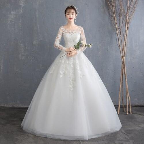 Wedding Dress 2020 New Bridal Dress Cheap Appliques Ball Gown Bride Dress