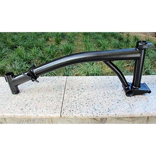 Titanium TC4 Bicycle Frame High Quality 1.2KG for Folding Bike