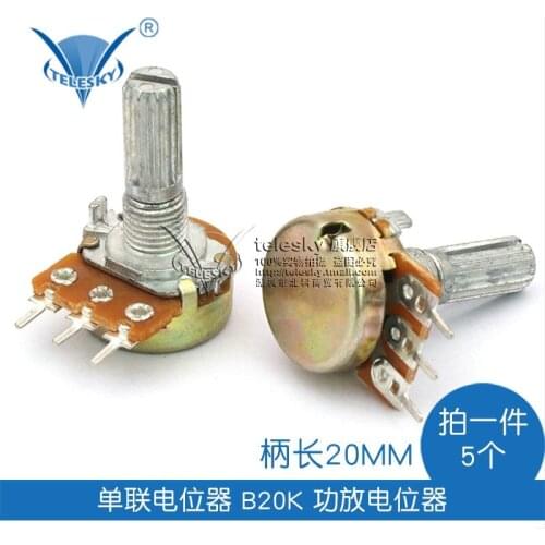 WH148 single league potentiometer B20K amplifiers three feet 3 feet handle 20mm long