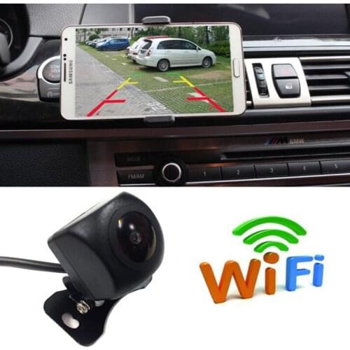 WIFI Reversing Camera Night Vision Car Rear View System Waterproof Vehicle Cameras for iPhone and Android