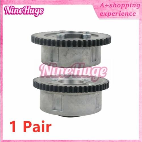 1 pair Intake Exhaust Camshaft Gear CVVT for kia Optima Sorento Sportage 24370-2G000 24350-25000