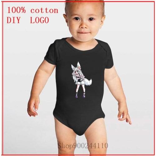 2020 Infant jumpsuit summer romper Baka Sugoi print girl boy cotton suit newborn cartoon rompers Bodysuits baby Costume