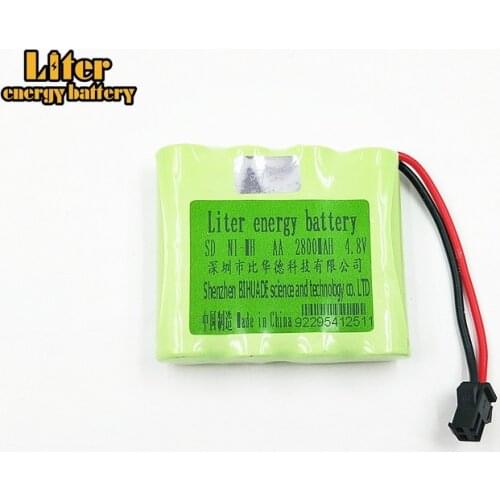 4.8V 2800mAh Remote Control toy electric lighting lighting security facilities 4*AA NI-MH battery RC TOYS battery group