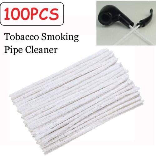 50/100pcs Tobacco Smoking Pipe Cleaner Cleaning Tool Cigarette Accessories