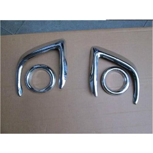 ABS Chrome Front Fog light Lamp Cover Trim for 2013-2016 Mitsubishi ASX Car styling