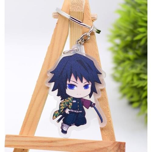 Demon Slayer Keychain Anime Kimetsu no Yaiba Keyring WL0425