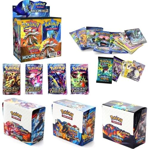 GX MEGA Shining Pokemon Kaarten Cards Game Battle Metal Carte Trading Cards Game Children Pokemons Toy