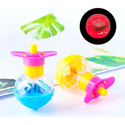 Flash LED Light Spinning Toys Kids Boys Interesting Luminous Gyro Top Classic Interactive Game Gyroscope Toys For Children Gifts