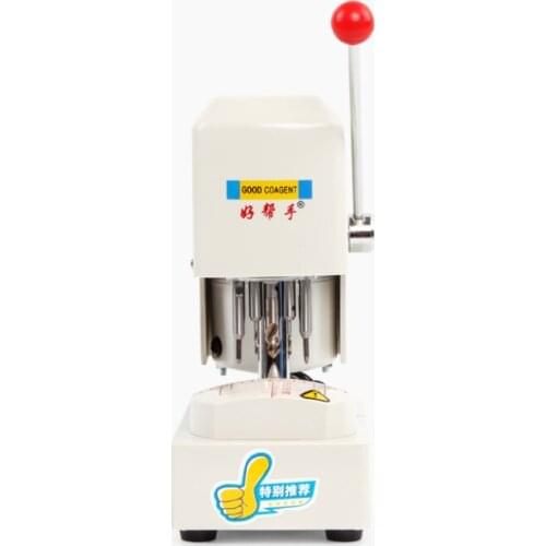 Glasses equipment, instruments, lens template, punching machine, optical shop, three-hole mechanism mold machine, three-hole dri