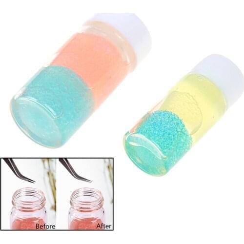 30/15ml Professional Eyelash Extension Tweezers Cleaning Tools With Glue Remover Liquid And Sponge Ball Cleaner Tool