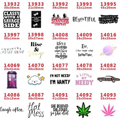 DIY Craft Supplies cartoon character flat back planar resins 30 pieces. PR-13932-14093