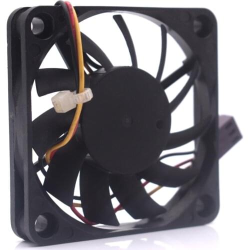 R126010BM DC 12V 0.14A 3-wire 3-pin 6010 60x60x10mm Server 60mm Square cooling fan