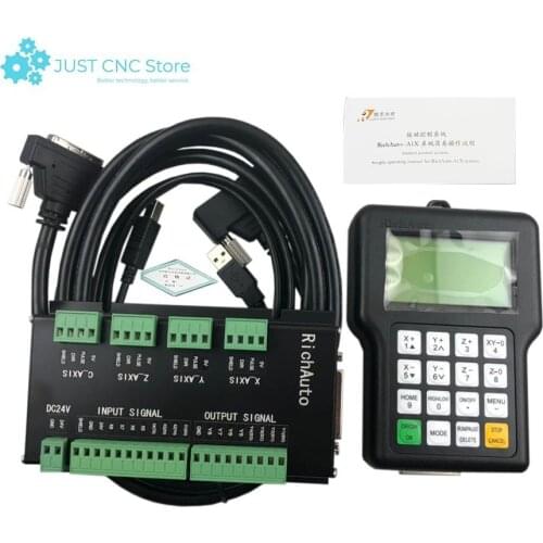 Three axis mechanical engraving motion control system A11 DSP handle 0501 l richato -A11 control system in Chinese and English