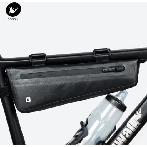 Rhinowalk Bicycle Triangle Bag Bike Frame Front Tube Bag Waterproof Cycling Bag Battery Pannier Packing Pouch Accessories