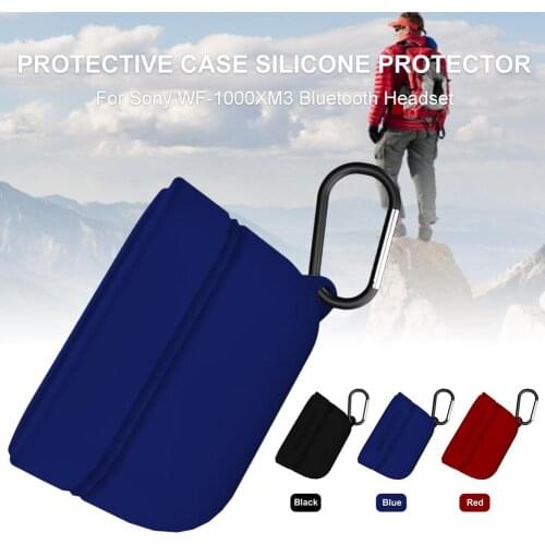 Bluetooth Headset Protective Case Silicone Protector Case Cover For Sony WF-1000XM3 Earphone Cover Accessories