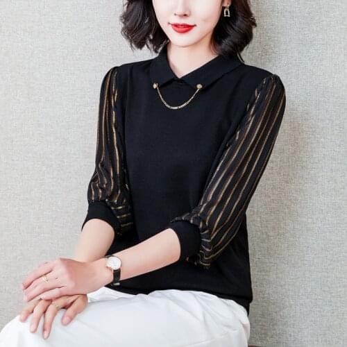 Women hollow out fashion women blouses Long Sleeve Shirt Women blusas mujer de moda 2021 tShirt Tops Plus Size Shirts