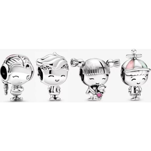 Woman jewelry pendant beads 925 sterling silver boys and girls charm fit original Brand bracelet silver jewelry making gift