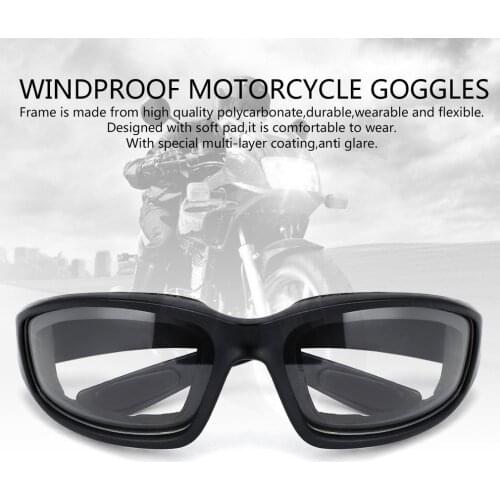 Motorcycle Glasses Army Polarized Sunglasses Windproof Motorcycle Goggles Cool Motorcycle Accessory For Hunting Shooting Biking