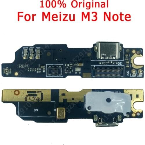 Original Flex Board For Meizu M3 Note charging port For M3 Note Charger Board USB plug PCB Dock Connector Spare parts