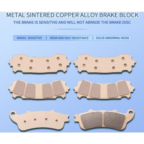 Front Rear Brake Pads for HONDA GL 1800 GL1800 Goldwing Tour J Manual B BD D DA Airbag DCT 2018 2019 2020 18 19 20