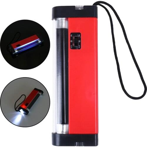 Portable Auto Uv Resin Curing Lamp Cracked Glass Battery Powered Ultraviolet Light Tools Quick Fix Car Windshield Repair
